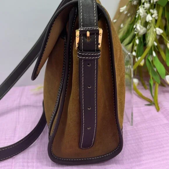 Loewe Olive and Black Crossbody Bag - Picture 15 of 15